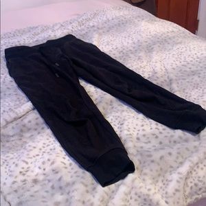 black Lulu Lemon Joggers